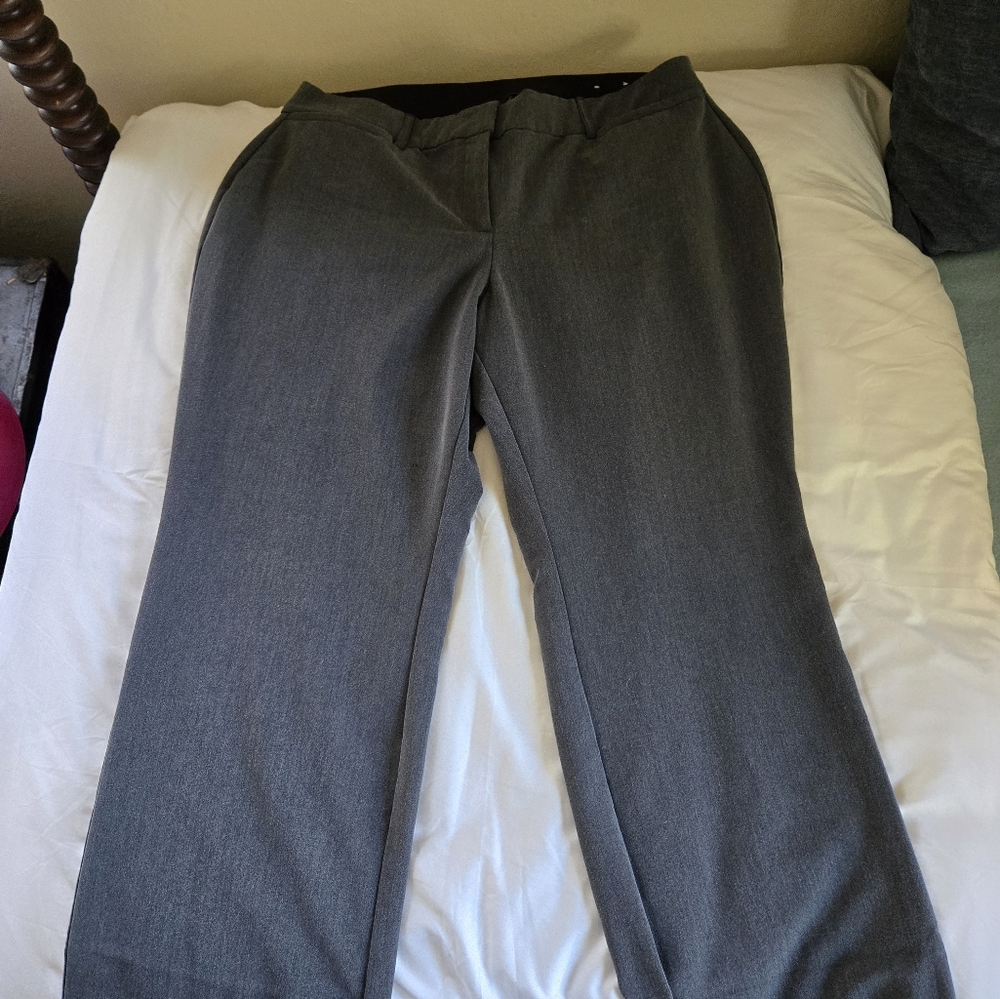 Lane Bryant Grey dress pants size 16